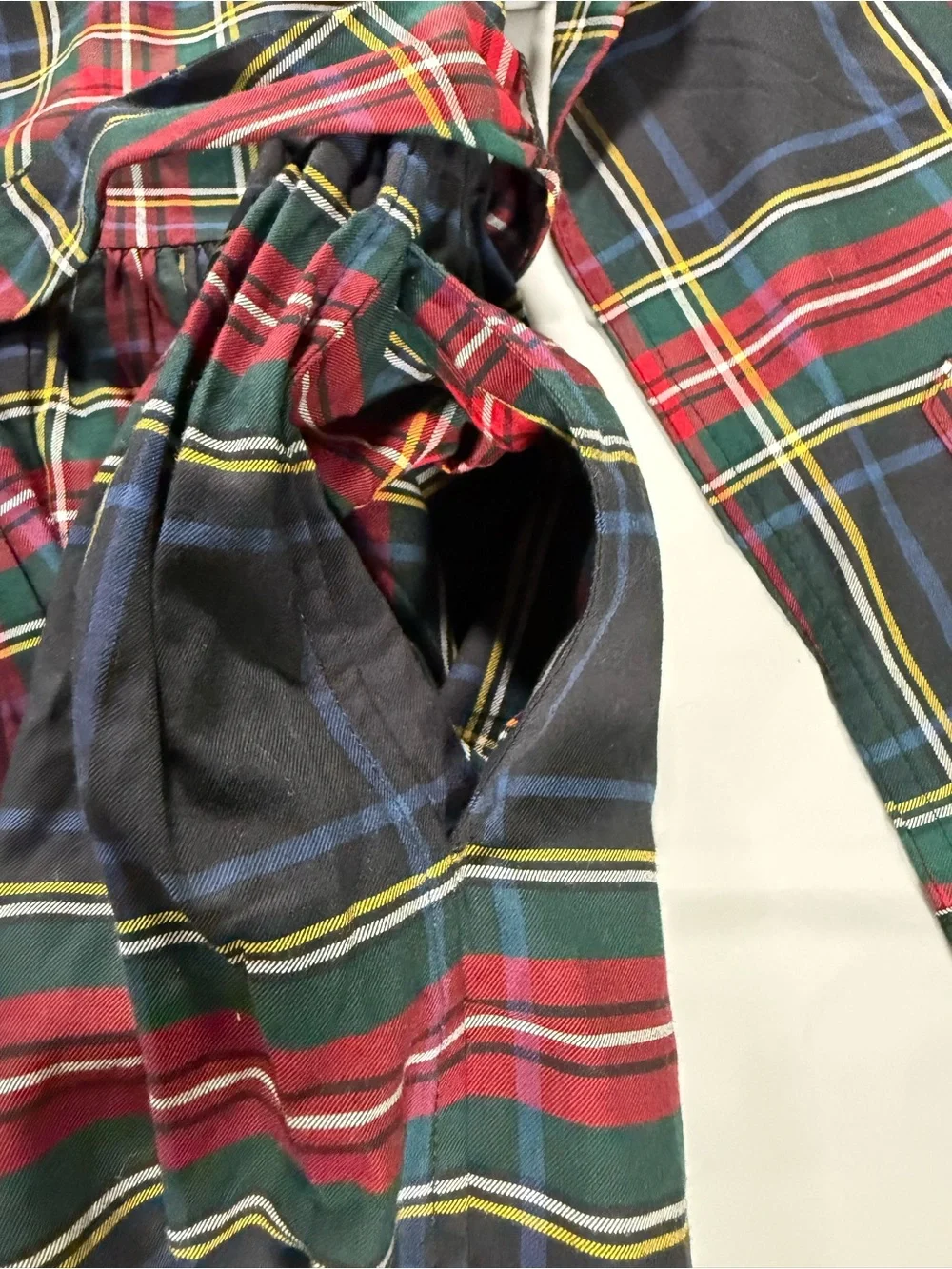 Girls Polo Ralph Lauren Tartan Plaid Belted Shirt Dress Size 10 NEW